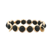 Matte Onyx Gemstone Bead Bracelet b