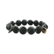 Matte Onyx Gemstone Bead Bracelet b