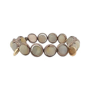 BRETT LAUREN Bracelets Bronze / S/M Calcite Gemstone Bead Bracelet