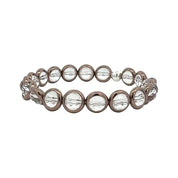 BRETT LAUREN Bracelets Bronze / S/M Crystal Mini Gemstone Bead Bracelet (website only)