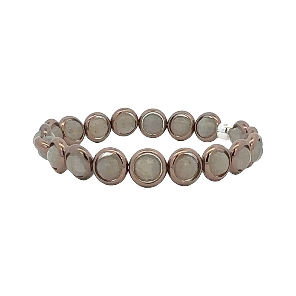 M Labradorite Mini Gemstone Bead Bracelet (website only)