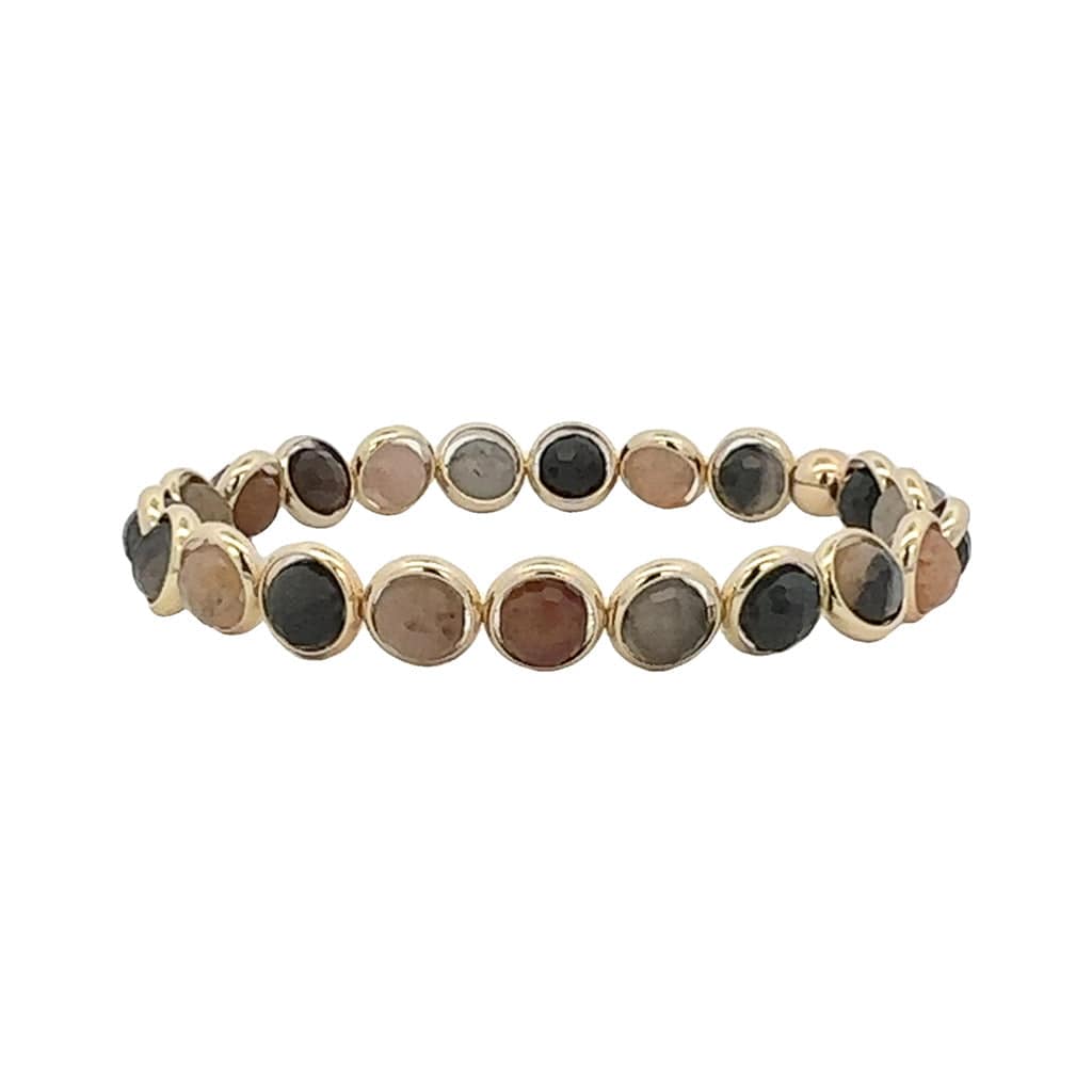 M Chinese Tourmaline Mini Gemstone Bead Bracelet (website only)