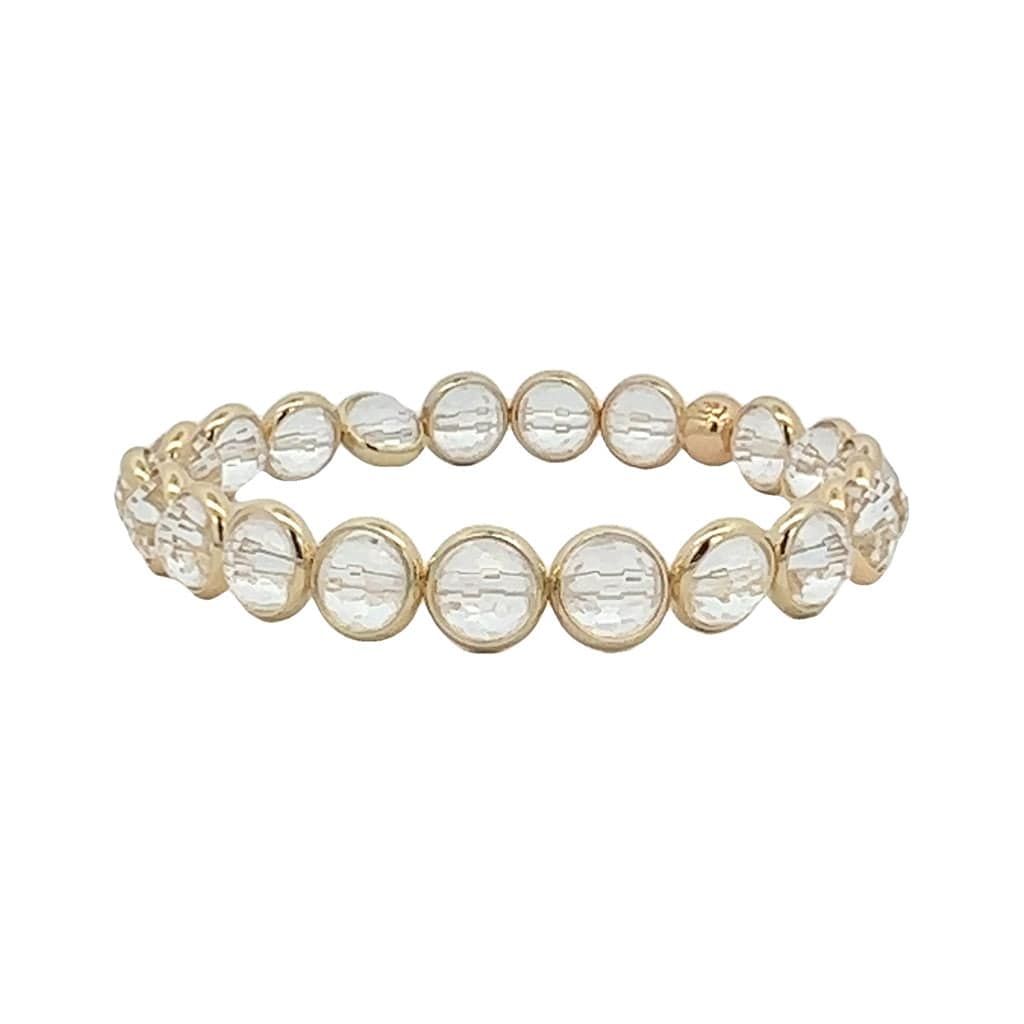 M Crystal Mini Gemstone Bead Bracelet (website only)