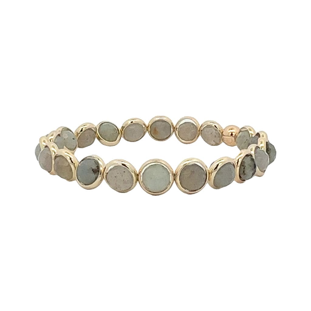 M Labradorite Mini Gemstone Bead Bracelet (website only)