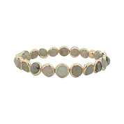 BRETT LAUREN Bracelets Gold / S/M Labradorite Mini Gemstone Bead Bracelet (website only)