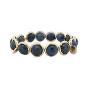 BRETT LAUREN Bracelets Gold / S/M Sodalite Gemstone Bead Bracelet