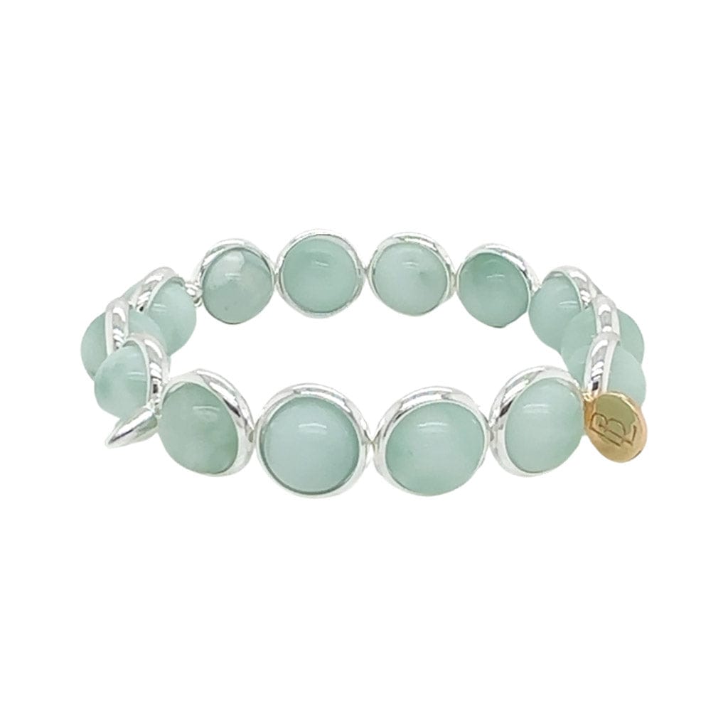 BRETT LAUREN Bracelets Green Aventurine Gemstone Bead Bracelet