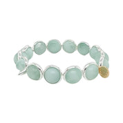 BRETT LAUREN Bracelets Green Aventurine Gemstone Bead Bracelet