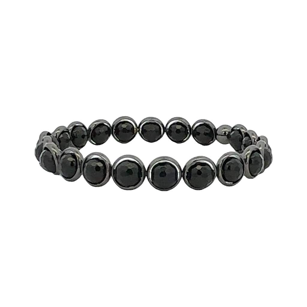 M Onyx Mini Gemstone Bead Bracelet (website only)