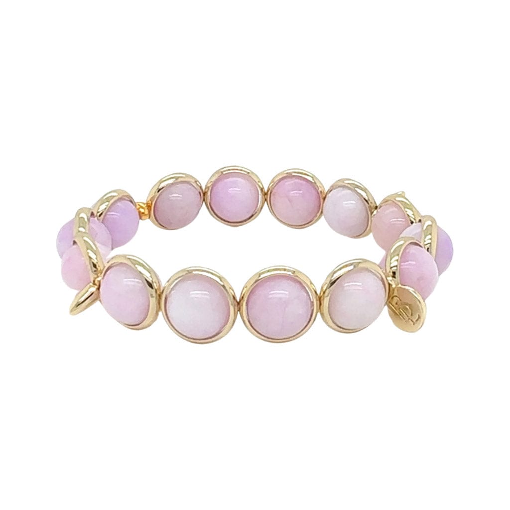 BRETT LAUREN BRACELETS Kunzite Quartz Gemstone Bead Bracelet