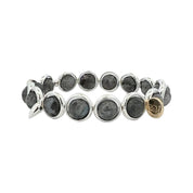 BRETT LAUREN BRACELETS Larvikite Gemstone Bead Bracelet