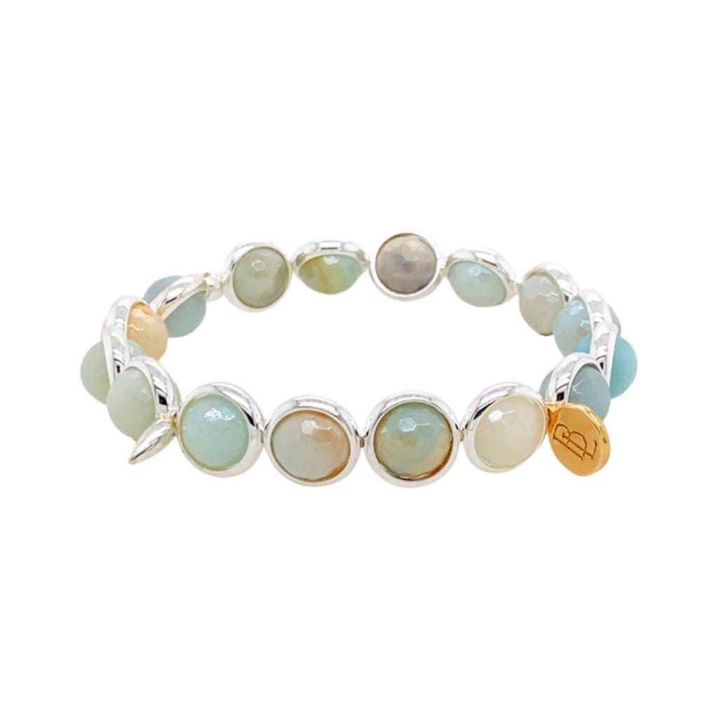 BRETT LAUREN Bracelets Mystic Amazonite Gemstone Bead Bracelet