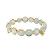 BRETT LAUREN Bracelets Mystic Amazonite Gemstone Bead Bracelet