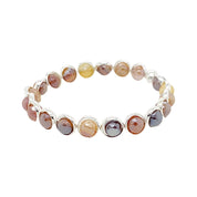 BRETT LAUREN Bracelets Mystic Brown Agate Mini Gemstone Bead Bracelet (website only)