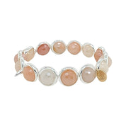 BRETT LAUREN Bracelets Mystic Pink Aventurine Gemstone Bead Bracelet