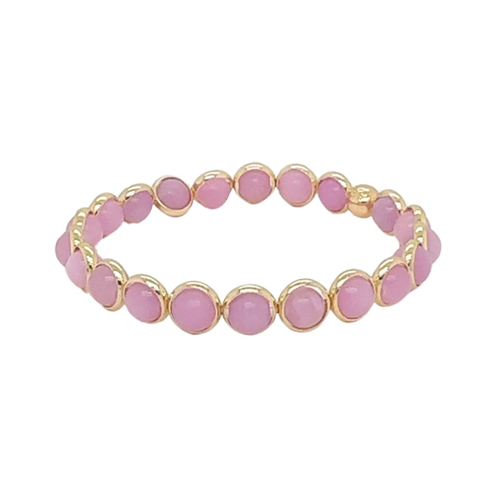 BRETT LAUREN BRACELETS Orchid Jade Mini Gemstone Bead Bracelet