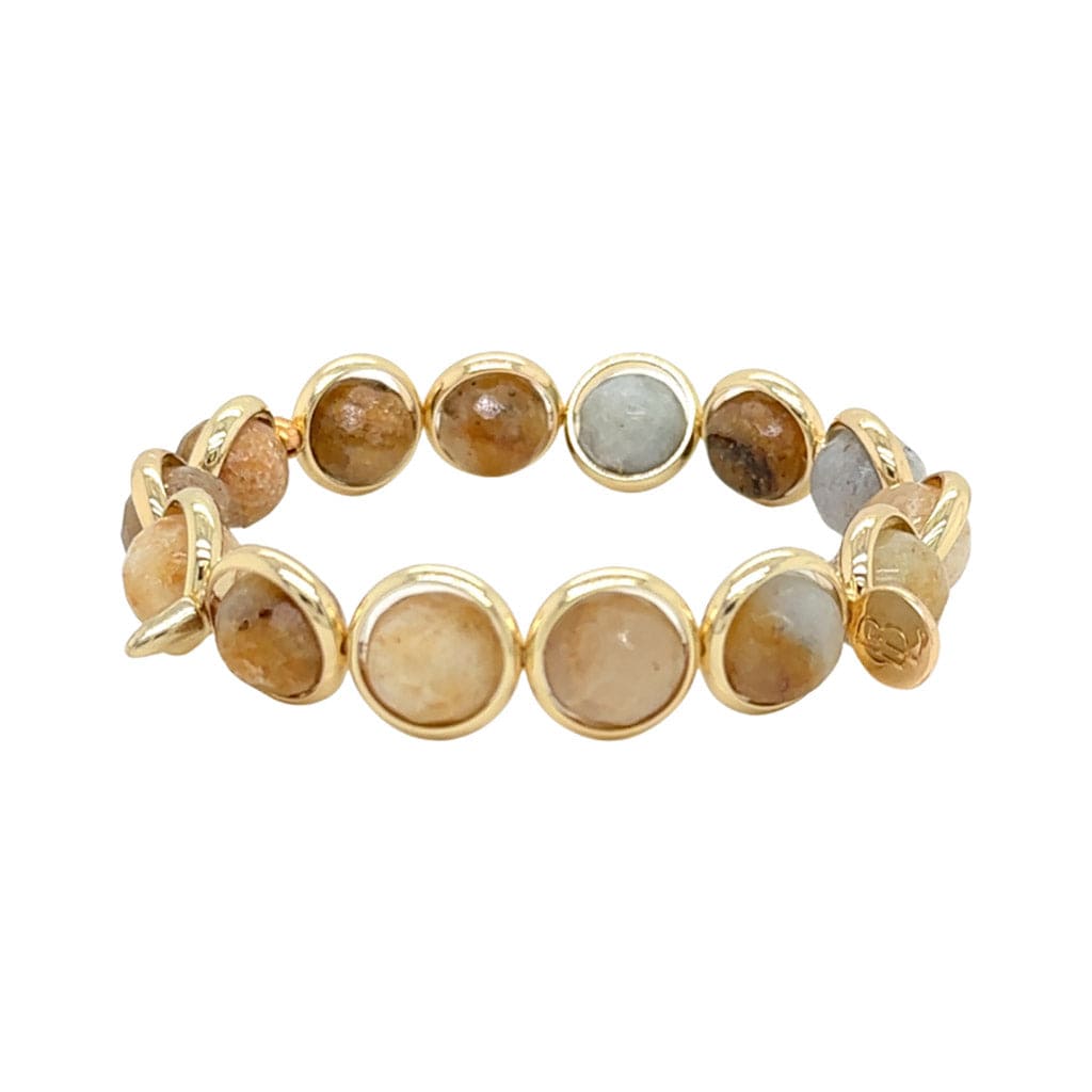 BRETT LAUREN Bracelets Raw Citrine Gemstone Bead Bracelet