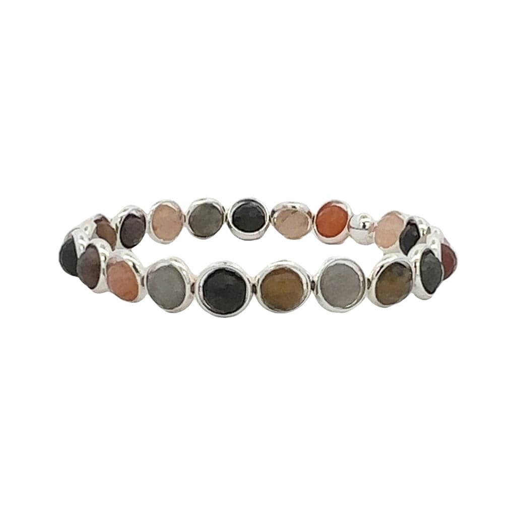 BRETT LAUREN Bracelets Silver / S/M Chinese Tourmaline Mini Gemstone Bead Bracelet (website only)