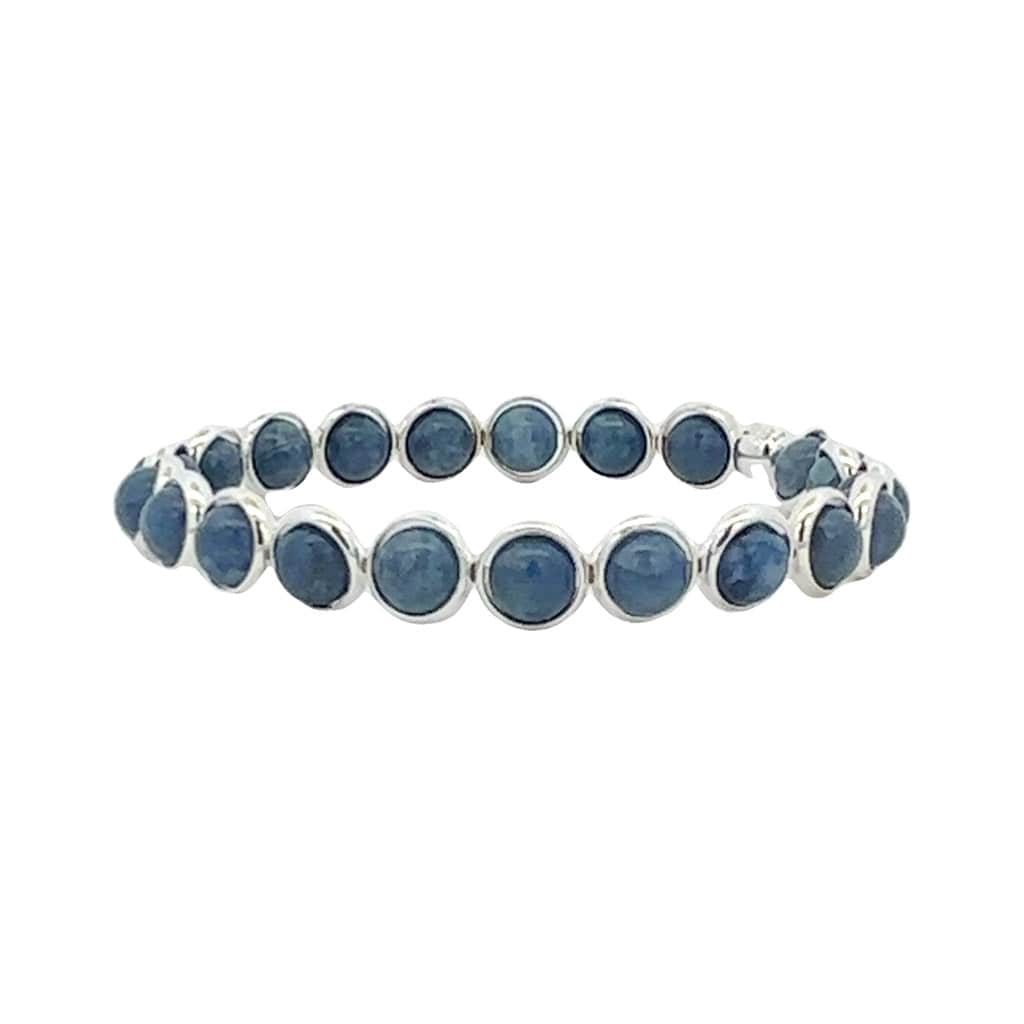 BRETT LAUREN Bracelets Silver / S/M Lapis Mini Gemstone Bead Bracelet (website only)