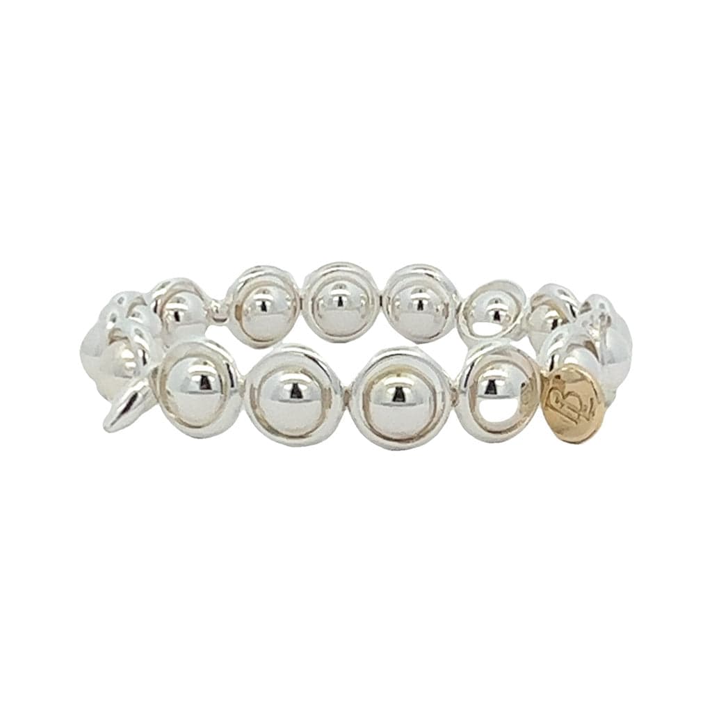 M Lyn Gold or Silver Bead Bracelet