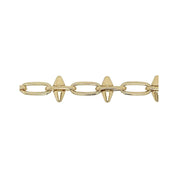 BRETT LAUREN BRACELETS Spike Chain Link Bracelet