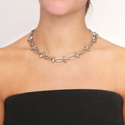 BRETT LAUREN Necklaces Spike Chain Link Necklace