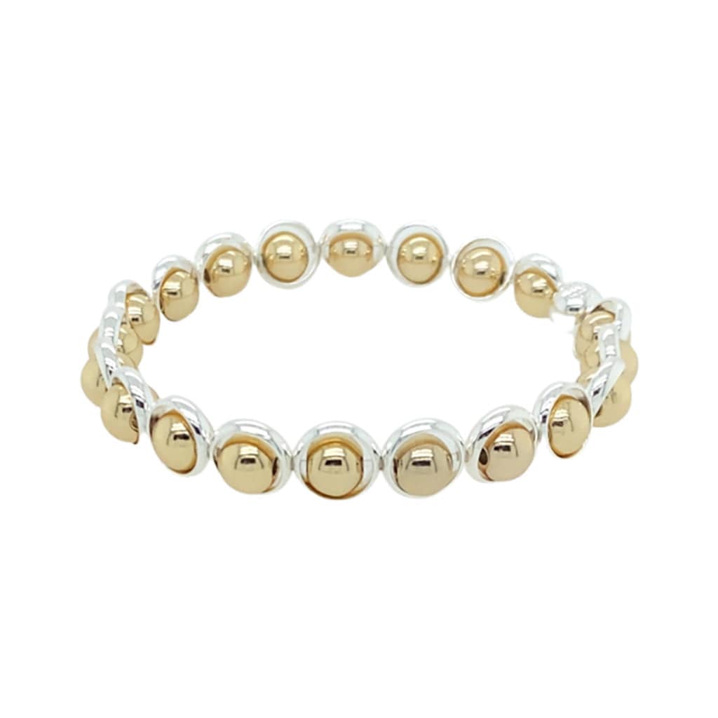 Natalie Gold and Silver Mini Bead Bracelet (website only) – BRETT